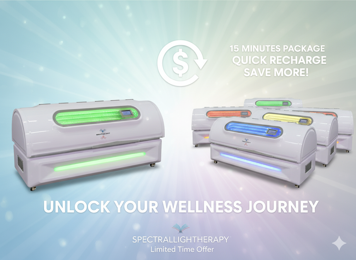 SpectraLight Therapy Session Packages , Water & Light for Health, Sandy UT