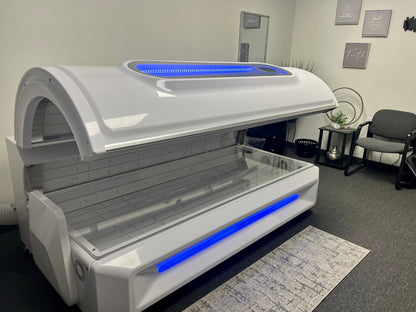 IllumaForge Therapy Bed, full-body view