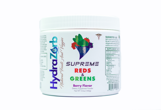 HydraZorb Supreme Reds and Greens - 30 servings (image 1 of 8), Water & Light for Health, Sandy UT