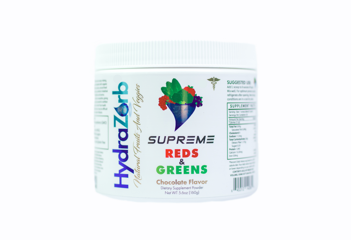 HydraZorb Supreme Reds and Greens - 30 servings (image 4 of 8), Water & Light for Health, Sandy UT